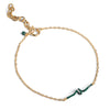 ENAMEL Copenhagen Armbånd, Twist Bracelets 42 Petrol Green