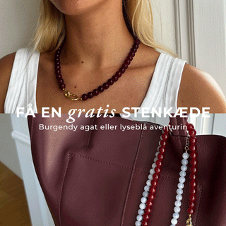 Gratis stenkæde ved køb over 500 kr. | ENAMEL Copenhagen