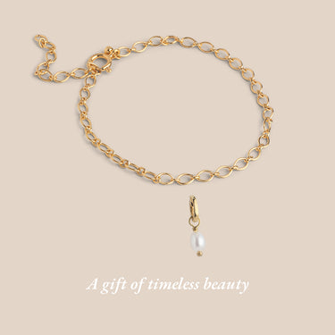 Charm Armbånd Stack - Perle