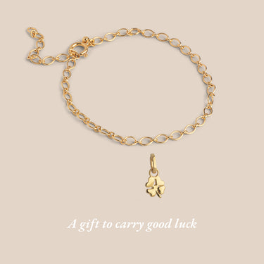 Charm Armbånd Stack - Organic Clover