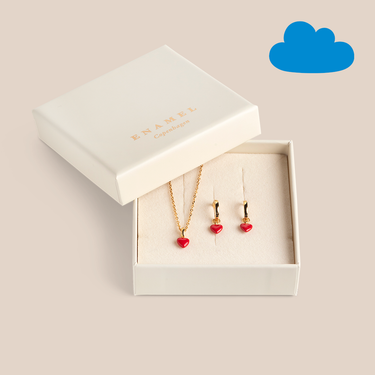 Amore Red Classic Gavesæt