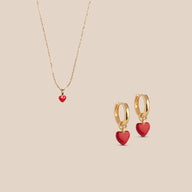 Amore Red Classic Gavesæt