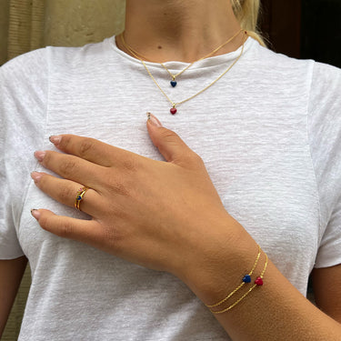 ENAMEL Copenhagen Armbånd, Amore Bracelets Bordeaux