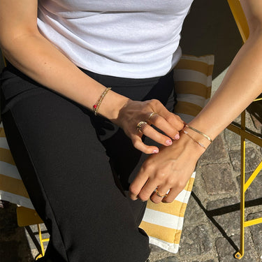 ENAMEL Copenhagen Armbånd, Caroline Bracelets 925S/GP