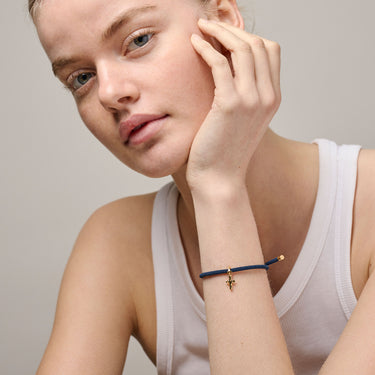 ENAMEL Copenhagen Armbånd, Color Cord Bracelets Night Blue