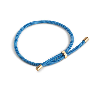 ENAMEL Copenhagen Armbånd, Color Cord Bracelets Steel Blue