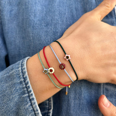 ENAMEL Copenhagen Armbånd, Enamel Tokens Bracelets Light Pink/Red