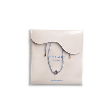 ENAMEL Copenhagen Armbånd, Enamel Tokens Bracelets Steel Blue/Navy Blue