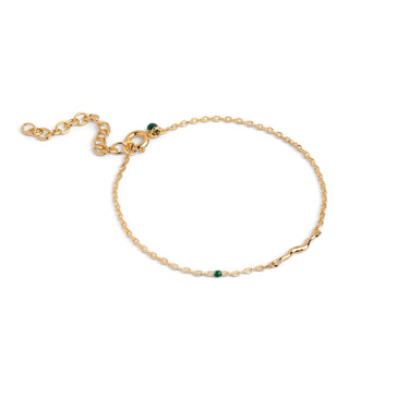 ENAMEL Copenhagen Armbånd, Etta Bracelets Petrol Green