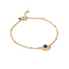 ENAMEL Copenhagen Armbånd, Soleil Bracelets 42 Petrol Green