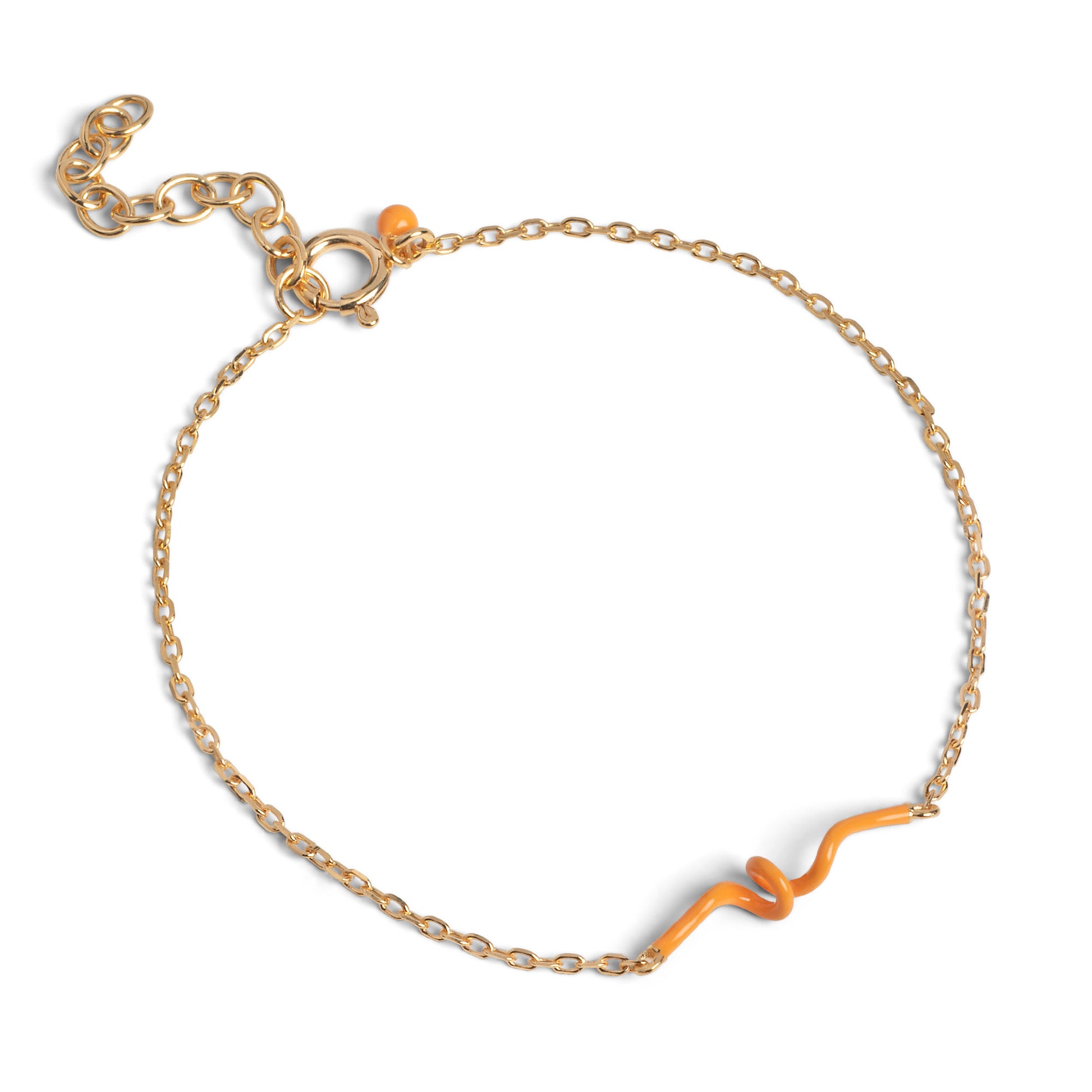 ENAMEL Copenhagen Armbånd, Twist Bracelets Orange