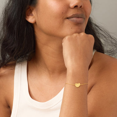 ENAMEL Copenhagen Armbånd, Wave Bracelets Gold Plated