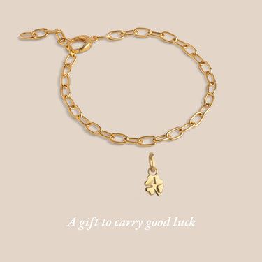 Charm Armbånd Stack - Organic Clover