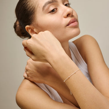 ENAMEL Copenhagen Bracelet, Beaded Chain Bracelets 925S