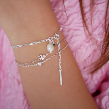 ENAMEL Copenhagen Bracelet, Clover Bracelets 925S/M