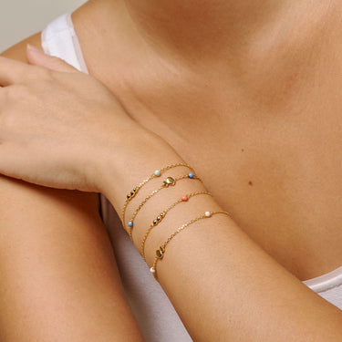 ENAMEL Copenhagen Bracelet, Nara Bracelets Light Coral