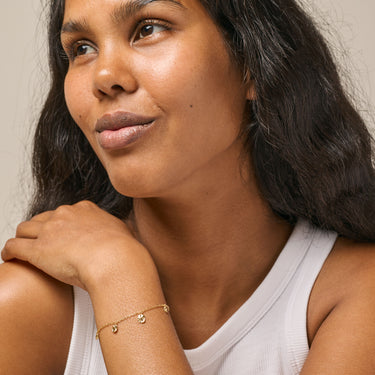 ENAMEL Copenhagen Armbånd, Refined Charms Bracelets 925S/GP/M