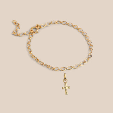 Charm Armbånd Stack - Kors