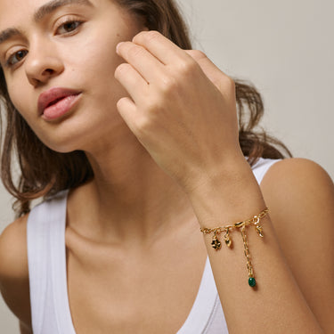 ENAMEL Copenhagen Charm, Eleanor Charms Petrol Green