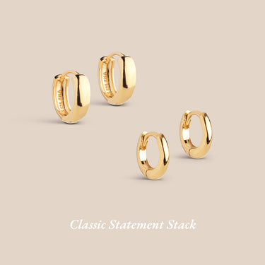 Classic Statement look Hoops