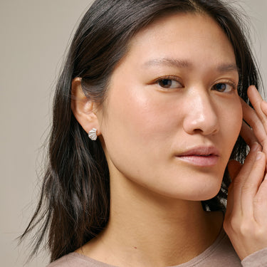 ENAMEL Copenhagen Earring, Mini Wave Earrings 925S/M