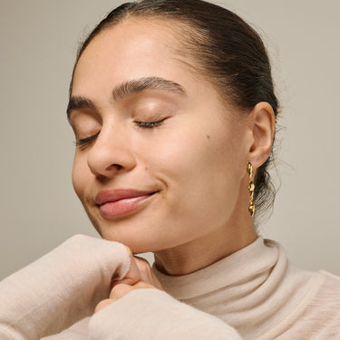 ENAMEL Copenhagen Øreringe, India Medium Earrings 925S/GP