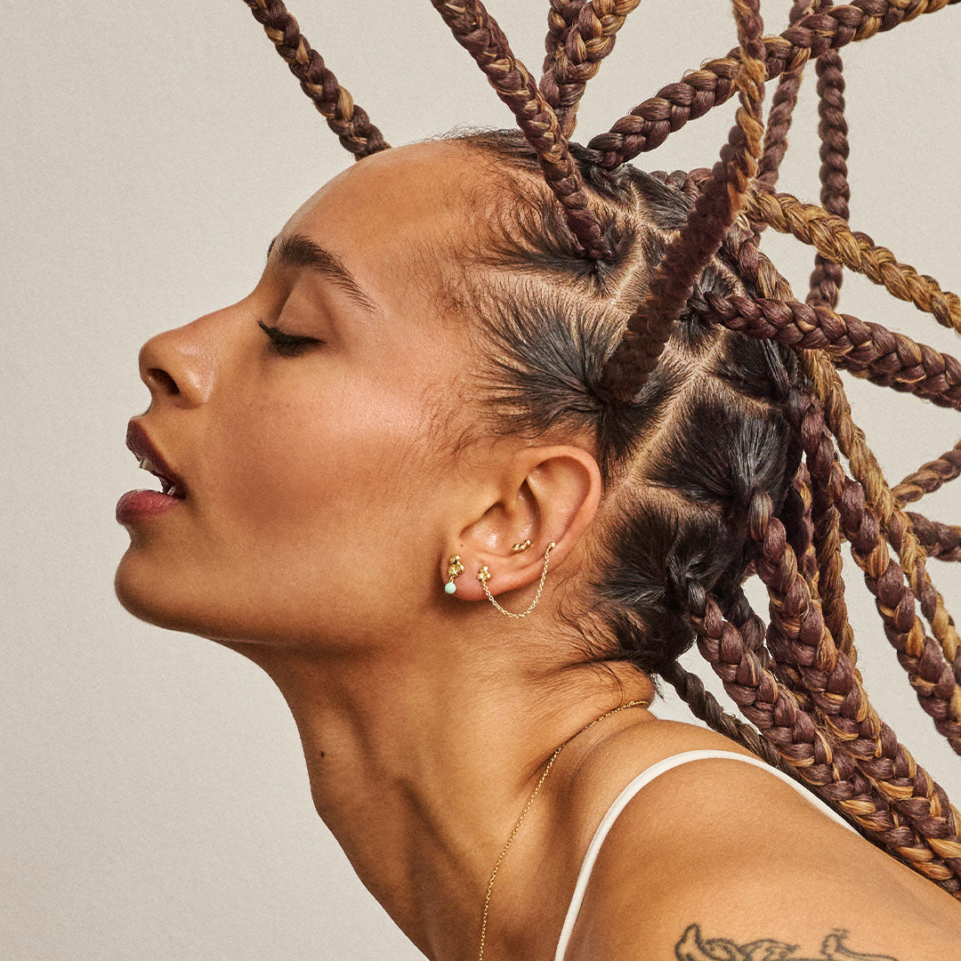 ENAMEL Copenhagen Earrings, Nara Ball Earrings Mint