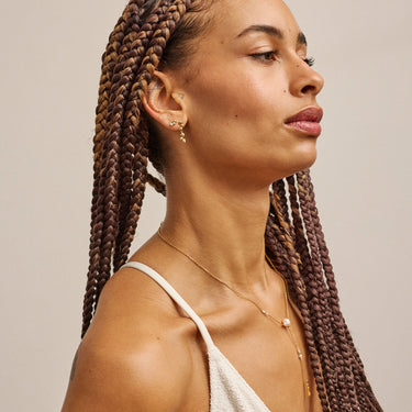 ENAMEL Copenhagen Earrings, Nara Drop Earrings 925S/GP