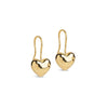 ENAMEL Copenhagen Øreringe, Poma Drop Heart Earrings 925S/GP