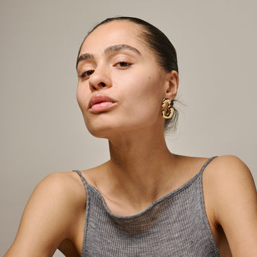 ENAMEL Copenhagen Earrings, Viona Earrings 925S/GP