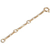 ENAMEL Copenhagen Extender Chain, Figaro Bracelets 925S/GP