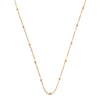 ENAMEL Copenhagen Halskæde, Beaded Chain Necklaces Gold Plated