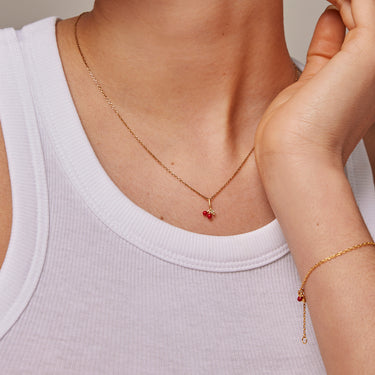 ENAMEL Copenhagen Halskæde, Cherry Necklaces Red