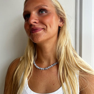 ENAMEL Copenhagen Halskæde, Ciel Necklaces Steel Blue