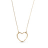 ENAMEL Copenhagen Halskæde, Organic Heart Chunky Necklaces Gold Plated
