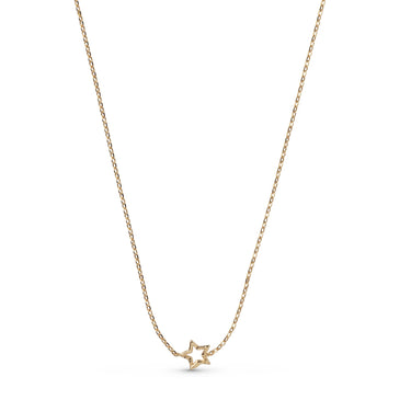 ENAMEL Copenhagen Halskæde, Organic Star Necklaces Gold Plated