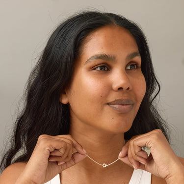 ENAMEL Copenhagen Halskæde, Organic Star Necklaces Silver Plated