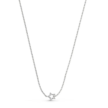 ENAMEL Copenhagen Halskæde, Organic Star Necklaces Silver Plated