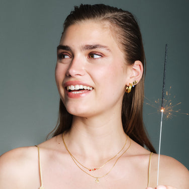 ENAMEL Copenhagen Halskæde, Organic Unity Necklaces Red