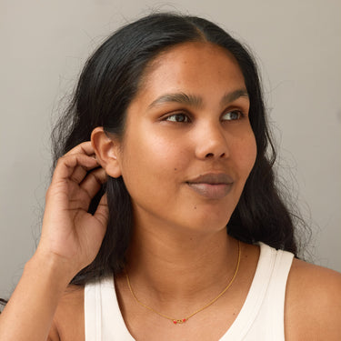ENAMEL Copenhagen Halskæde, Organic Unity Necklaces Red