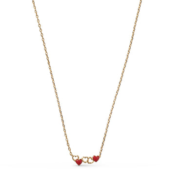 ENAMEL Copenhagen Halskæde, Organic Unity Necklaces Red