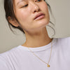 ENAMEL Copenhagen Halskæde, Organic clover Necklaces 925S/GP/M