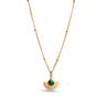 ENAMEL Copenhagen Halskæde, Soleil Necklaces 42 Petrol Green