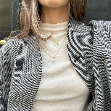 ENAMEL Copenhagen Halskæde, Wave Necklaces Gold Plated