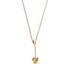 ENAMEL Copenhagen Halskæde, Wave Heart Necklaces Gold Plated