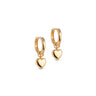 ENAMEL Copenhagen Hoops, Amore Earrings 925S/GP