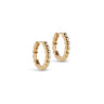 ENAMEL Copenhagen Hoops, Ball Large Earrings 925S/GP