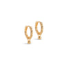 ENAMEL Copenhagen Hoops, Belle Earrings 925S/GP