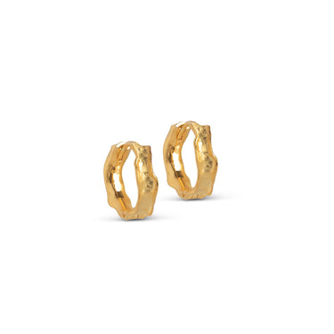 ENAMEL Copenhagen Hoops, Everly Earrings 925S/GP/M