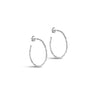 ENAMEL Copenhagen Hoops, Organic Arena Medium Earrings 925S/M